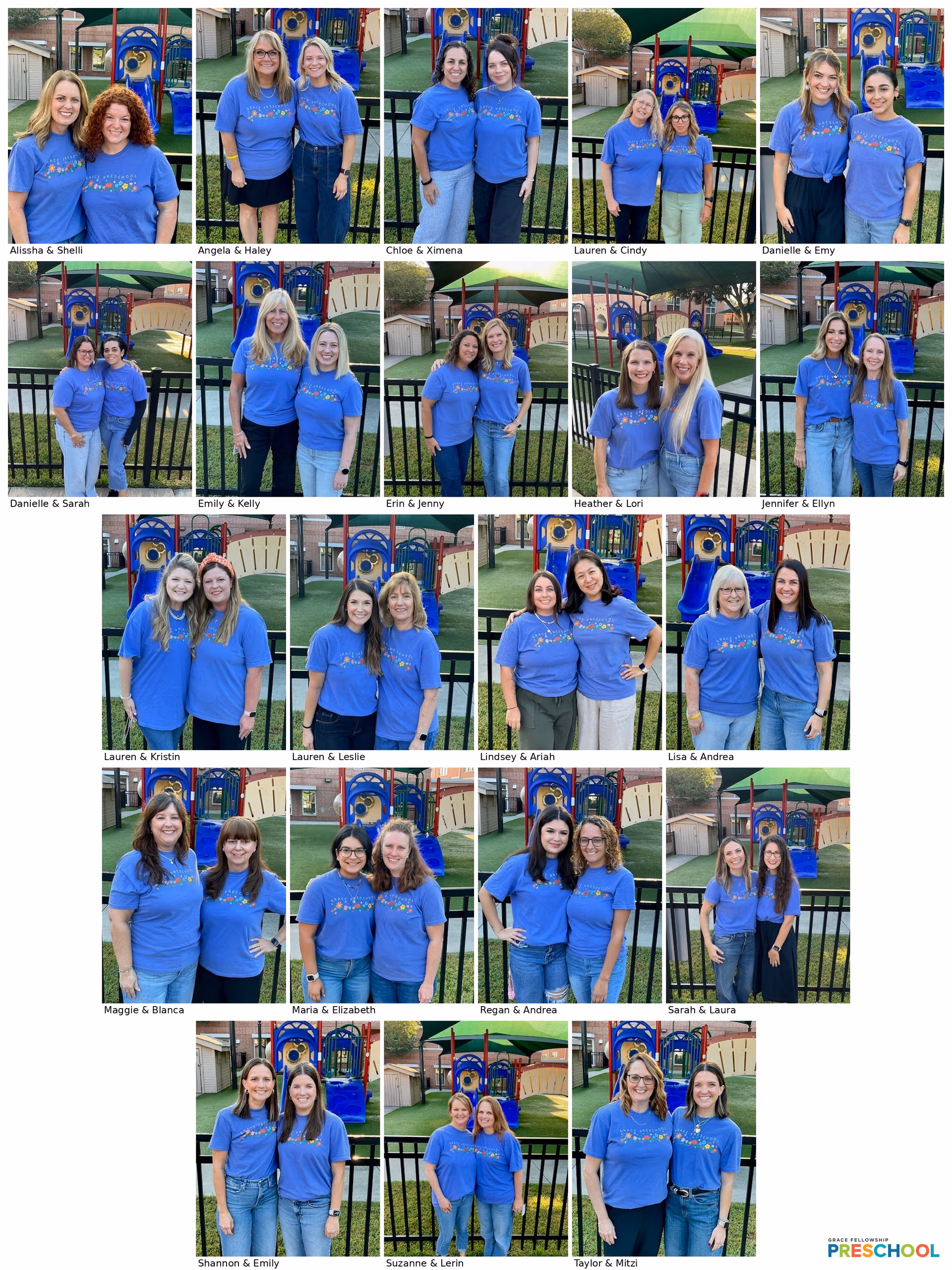 Grace Preschool Staff