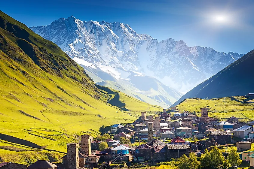 Caucasus mountains