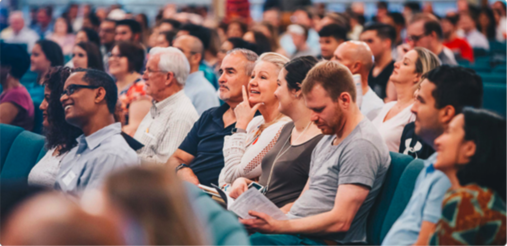 people listening